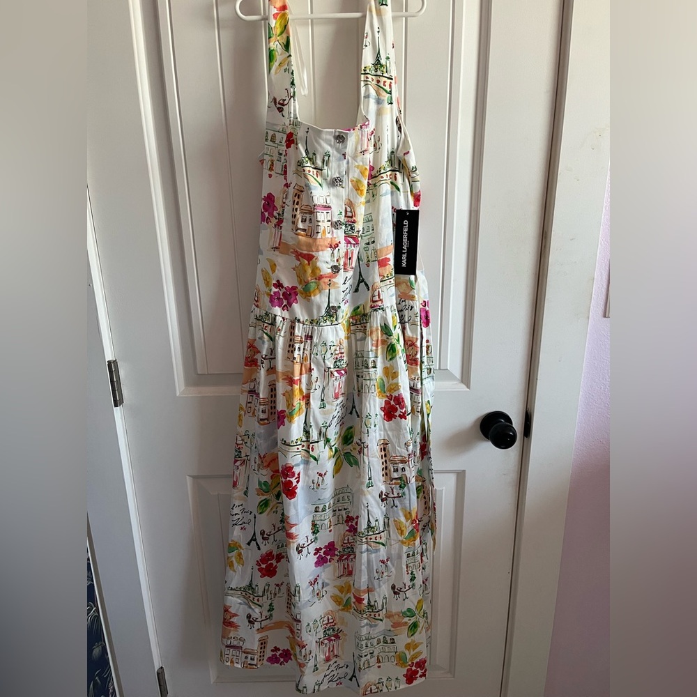 Karl Lagerfeld Paris midi dress.